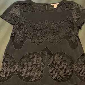 Black banana republic top- size 6